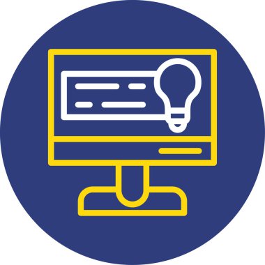 Seo simgesinin vektör illüstrasyonu