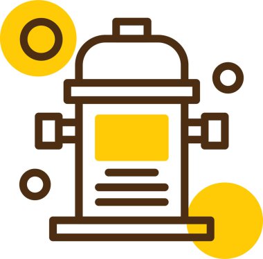 Bir kahve makinesinin vektör çizimi