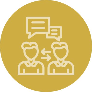 İnsan simgesinin vektör illüstrasyonu