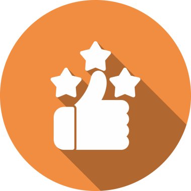 Başparmak yukarıya vektör simgesi