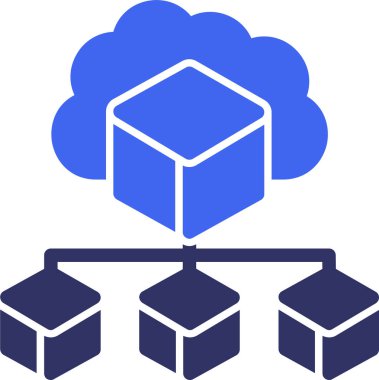 bulut veri depolama simgesi