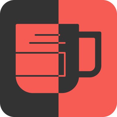 kahve kupası simgesi, resimleme