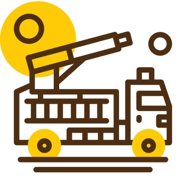 Kazı simgesi vektör illüstrasyonu