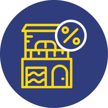 Alışveriş. Web simgesi basit illüstrasyon