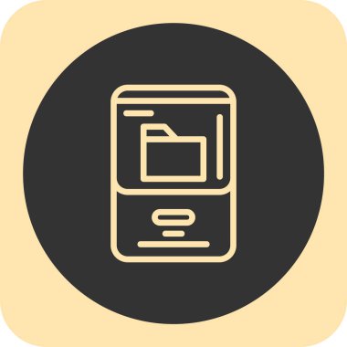 Web tasarımı ve mobil vektör simgeleri