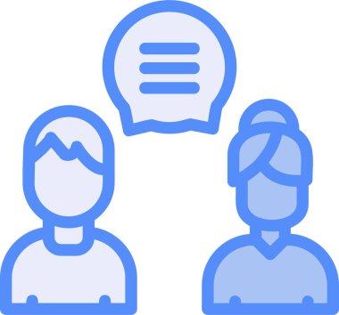 Ana hatlar biçiminde müşteri destek simgesi