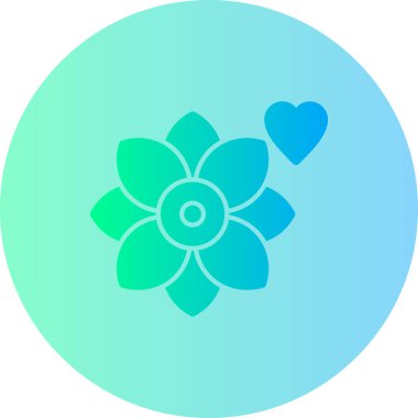 Kalp. Web simgesi basit illüstrasyon