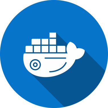 kargo simgesi vektör illüstrasyonu