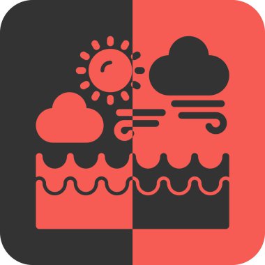 Bulut simgesi. Vektör illüstrasyonu