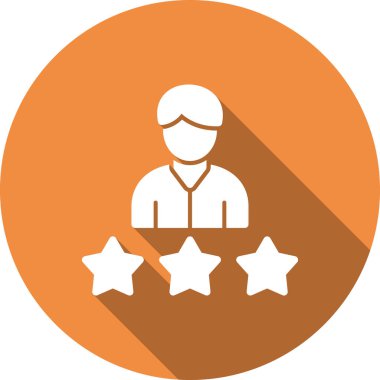 Reyting. Web simgesi basit tasarım