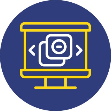 Seo simgesinin vektör illüstrasyonu