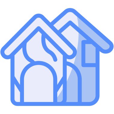 ev simgesi modern vektör illüstrasyonu