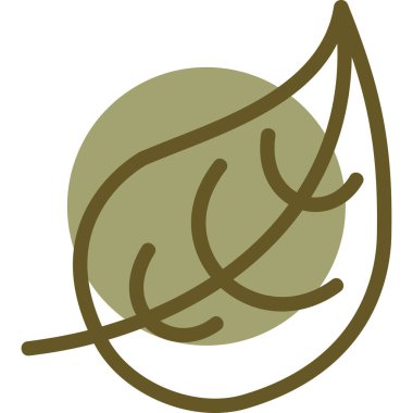 kahve çekirdeği ikonu vektör tasarımı