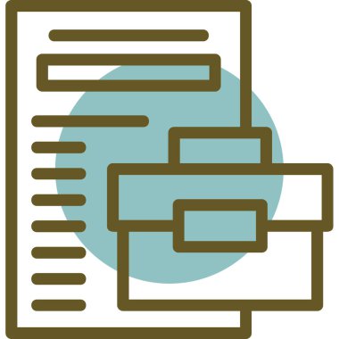 dosya simgesi, vektör illüstrasyonu