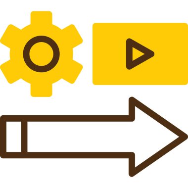 ok simgesi vektör illüstrasyonu