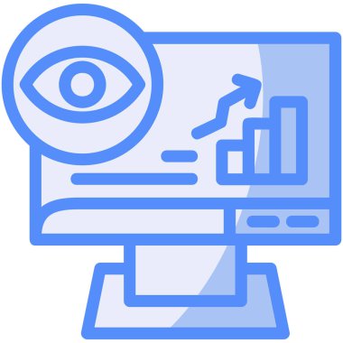 analitik veri analiz simgesi - taslak biçimi