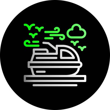 vektör Bulut simgesi illüstrasyonu