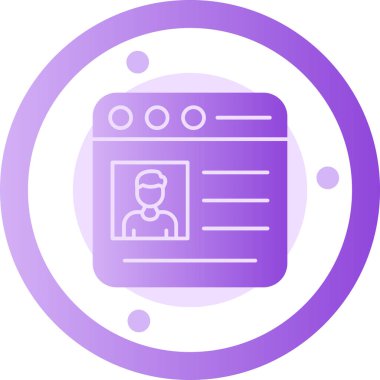 Bir kitap simgesinin vektör illüstrasyonu