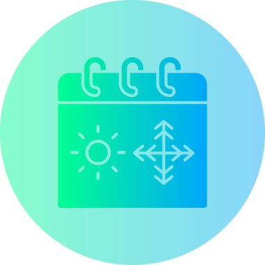 Modern bir simgenin vektör illüstrasyonu