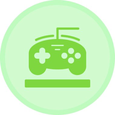 oyun denetleyici simgesi, vektör illüstrasyonu