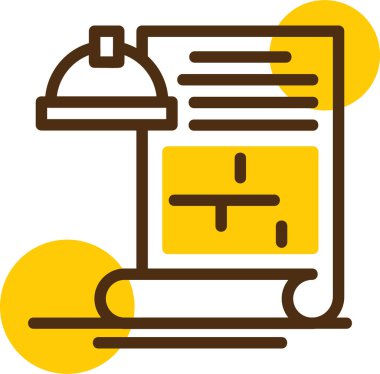 Gazete. Web simgesi basit illüstrasyon