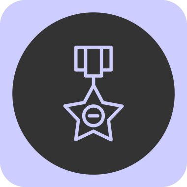 yıldız web simgesi, basit illüstrasyon tasarımı