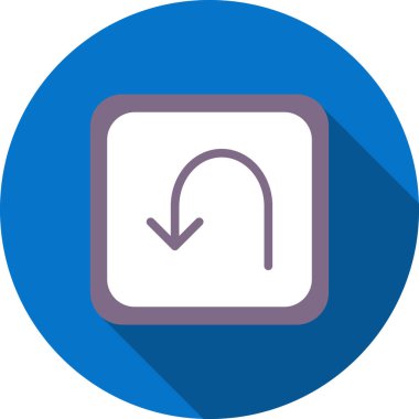 ok simgesi vektör illüstrasyonu