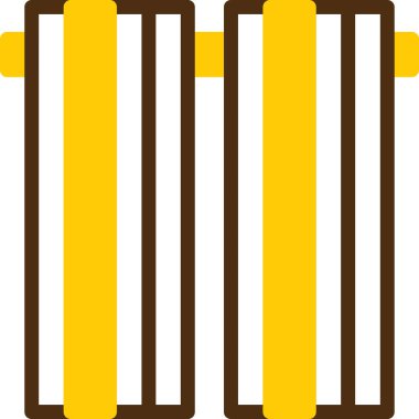 Bariyer. Web simgesi basit illüstrasyon