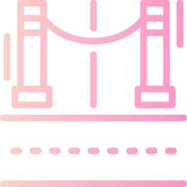 Modern bir simgenin vektör illüstrasyonu