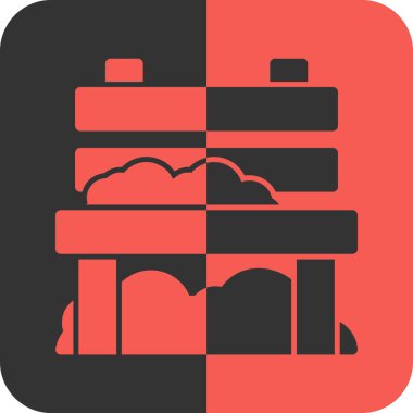 Moda tarzı izole edilmiş arkaplanda kitap simgesi