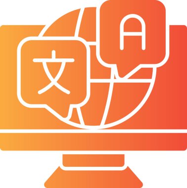 seo modern simgesinin vektör illüstrasyonu