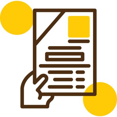 Kurşun kalemli bir kağıdın vektör illüstrasyonu