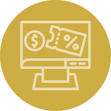 seo modern simgesinin vektör illüstrasyonu