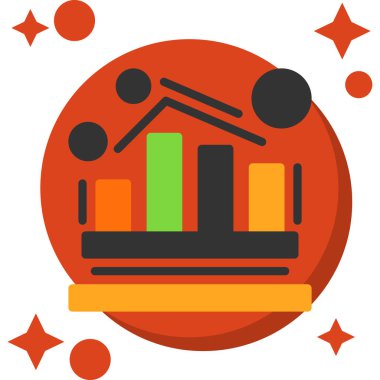 Bir işletme finansmanının vektör çizimi