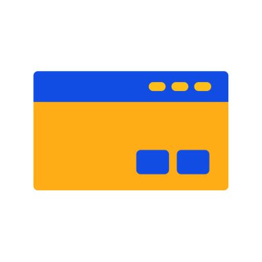 Web renk simgesi. Vektör çizim