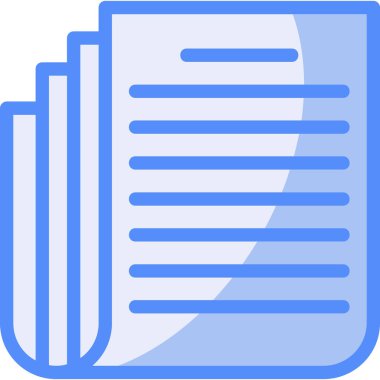 belge dosya simgesi ana hat biçiminde