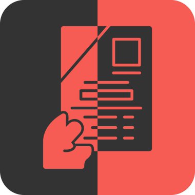 belge dosya simgesi doldurulmuş özet biçimi