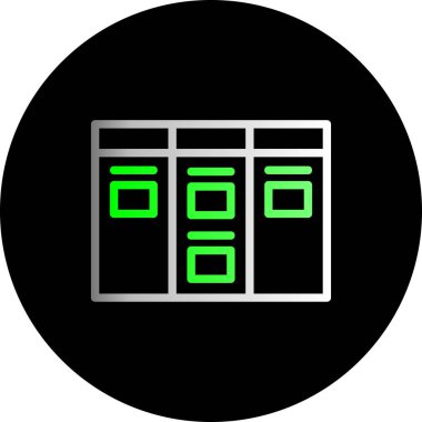 seo modern simgesinin vektör illüstrasyonu