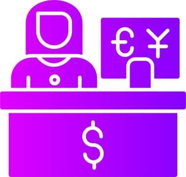 Dolar simgesi, vektör illüstrasyonu