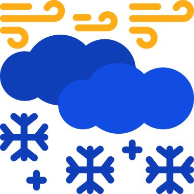 Hava durumu. Web simgesi basit illüstrasyon