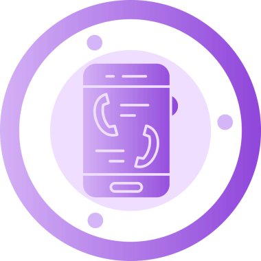 - Telefon. Web simgesi basit tasarım