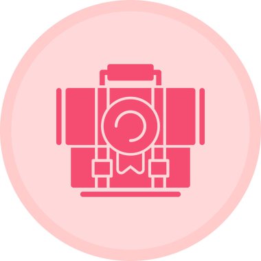 Kamera. Web simgesi basit illüstrasyon