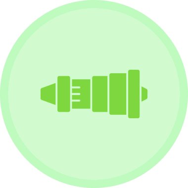 Dambıl. Web simgesi basit illüstrasyon