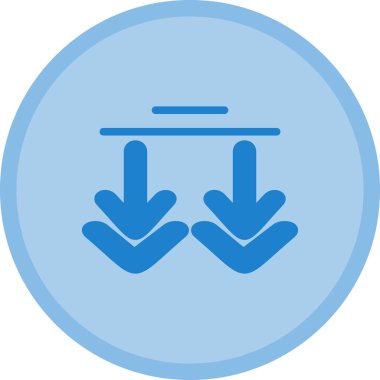 Ok. Web simgesi basit illüstrasyon