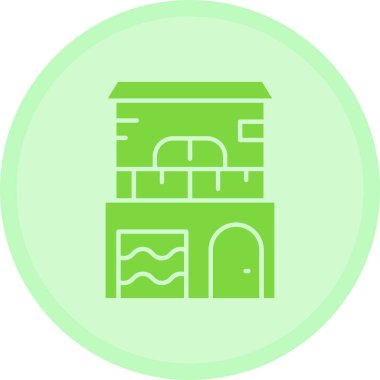 Mimari simgesi, vektör illüstrasyonu