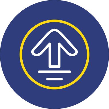 ok simgesi vektör illüstrasyonu