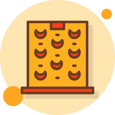 Peynir. Web simgesi basit illüstrasyon
