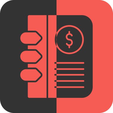 Dolar simgesi vektör illüstrasyonu