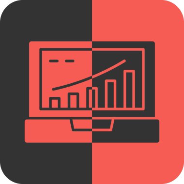 analitik grafik çizelgesi simgesi