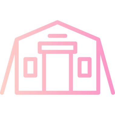 ev simgesi vektör illüstrasyonu